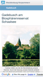 Mobile Screenshot of gadebusch.m-vp.de