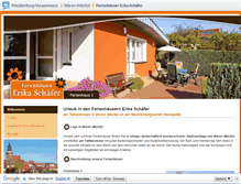 Tablet Screenshot of ferienhaus-schaefer-waren.m-vp.de