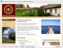 Tablet Screenshot of ferienhaus-rosenhof.m-vp.de
