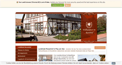 Desktop Screenshot of landhotel-rosenhof.m-vp.de