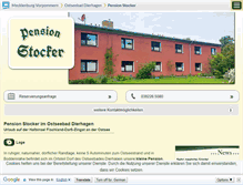 Tablet Screenshot of gasthaus-pension-stocker.m-vp.de