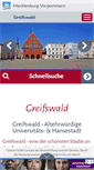 Mobile Screenshot of greifswald.m-vp.de