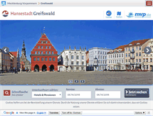 Tablet Screenshot of greifswald.m-vp.de