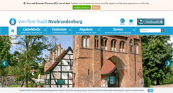 Desktop Screenshot of neubrandenburg.m-vp.de