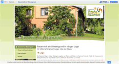 Desktop Screenshot of bauernhof-wiesengrund.m-vp.de