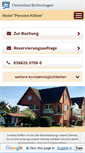 Mobile Screenshot of hotel-pension-kuehne.m-vp.de