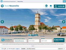 Tablet Screenshot of neustrelitz.m-vp.de