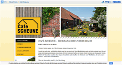 Desktop Screenshot of cafe-scheune.m-vp.de