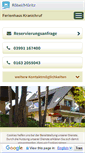 Mobile Screenshot of ferienhaus-kranichruf.m-vp.de