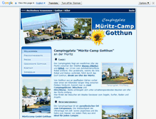 Tablet Screenshot of mueritzcamp-gotthun.m-vp.de