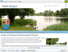 Tablet Screenshot of dargun.m-vp.de
