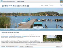 Tablet Screenshot of krakow-am-see.m-vp.de