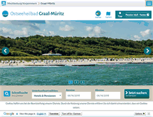 Tablet Screenshot of graal-mueritz.m-vp.de