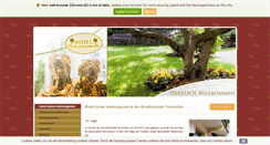 Desktop Screenshot of hotel-schlossgarten.m-vp.de