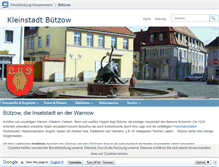 Tablet Screenshot of buetzow.m-vp.de