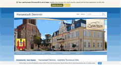 Desktop Screenshot of demmin.m-vp.de