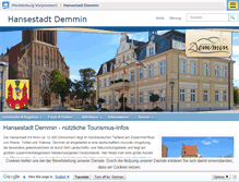 Tablet Screenshot of demmin.m-vp.de