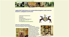 Desktop Screenshot of jagdschloss-friedrichsmoor.m-vp.de
