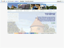 Tablet Screenshot of luebz.m-vp.de