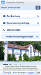 Mobile Screenshot of hotel-carmina.m-vp.de