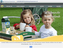 Tablet Screenshot of landurlaub.m-vp.de