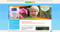 Desktop Screenshot of jugendherberge-teterow.m-vp.de